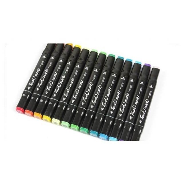 Bút Marker Touch Color Túi Vải 40/60/80 Màu Chuyên Nghiệp
