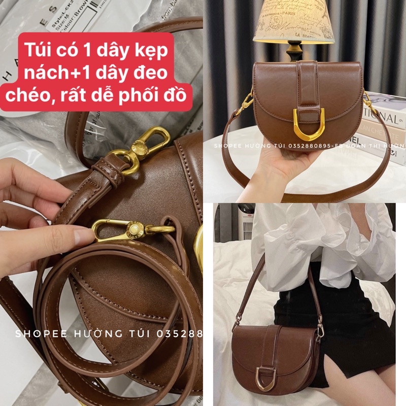 Túi Chữ C móng ngựa size 18, 22 loại đẹp(không hộp)