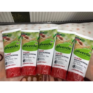SỮA RỬA MẶT DÀNH CHO DA MỤN ALVERDE CLEAR WASCHCREME HEILERDE