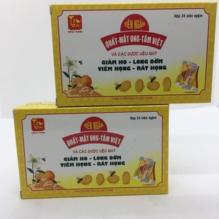 Viên ngậm ho quất mật ong Tâm Việt hộp 24 viên ngậm