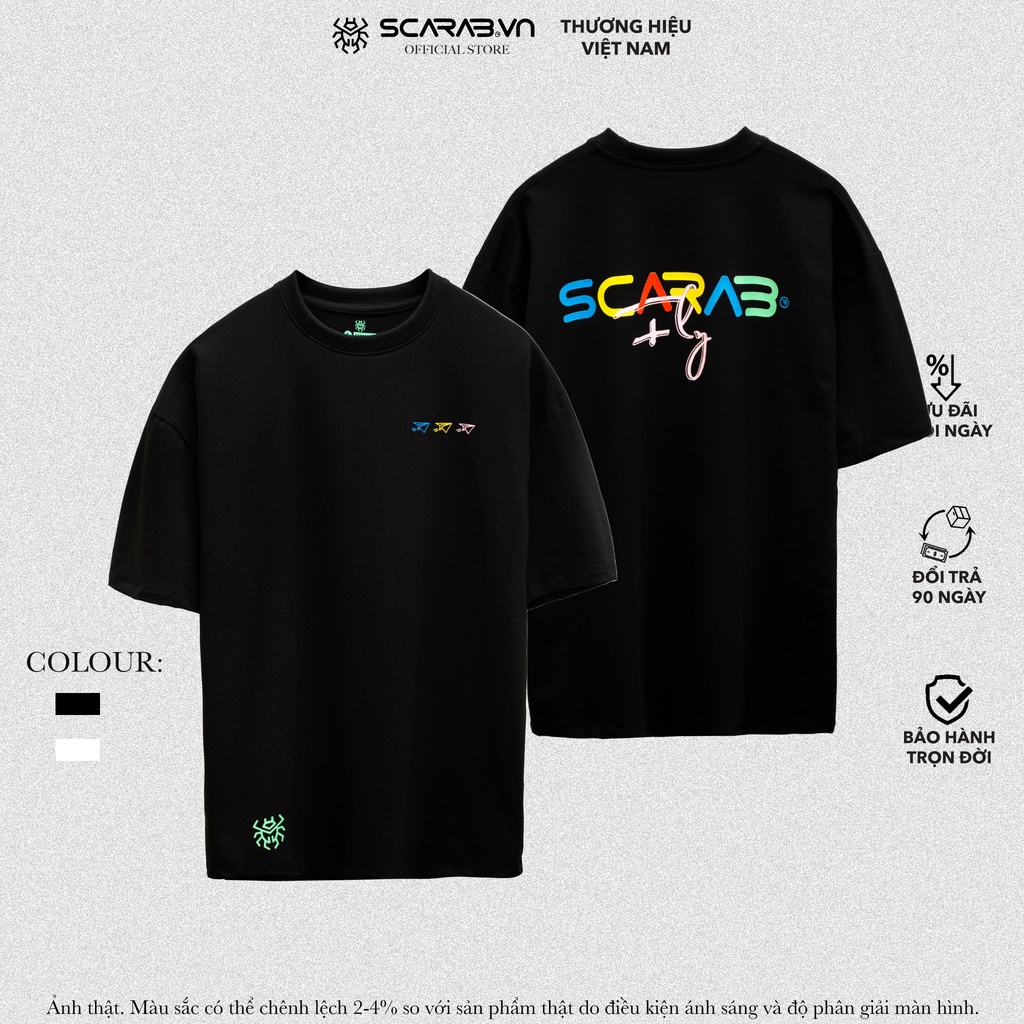 Áo Thun Cotton Co Giãn 4 Chiều Unisex SCARAB - FLY™ Tee