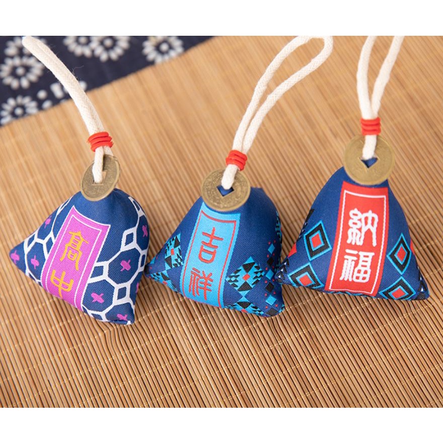 Bộ Kit DIY Tự Làm Túi Thổ Cẩm Hương Thảo Dược hoa văn ngẫu nhiên