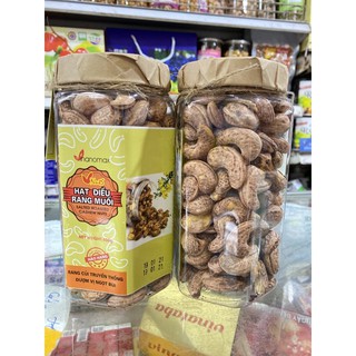 HẠT ĐIỀU RANG MUỐI HỘP 450G