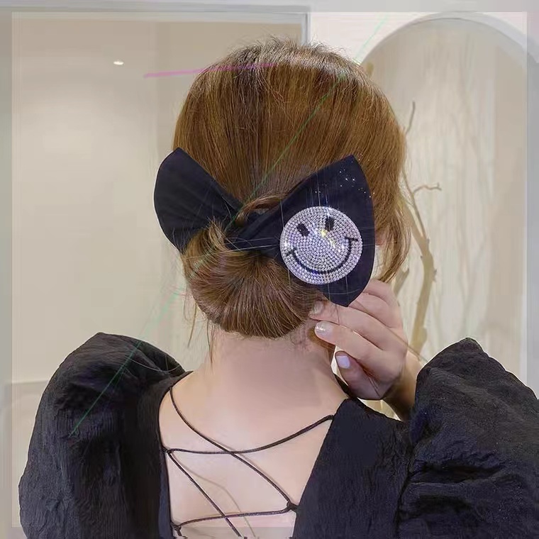 Băng Đô Cài Tóc Màu Trắng Đen Phong Cách Mới 2022 Cho Bé Gái