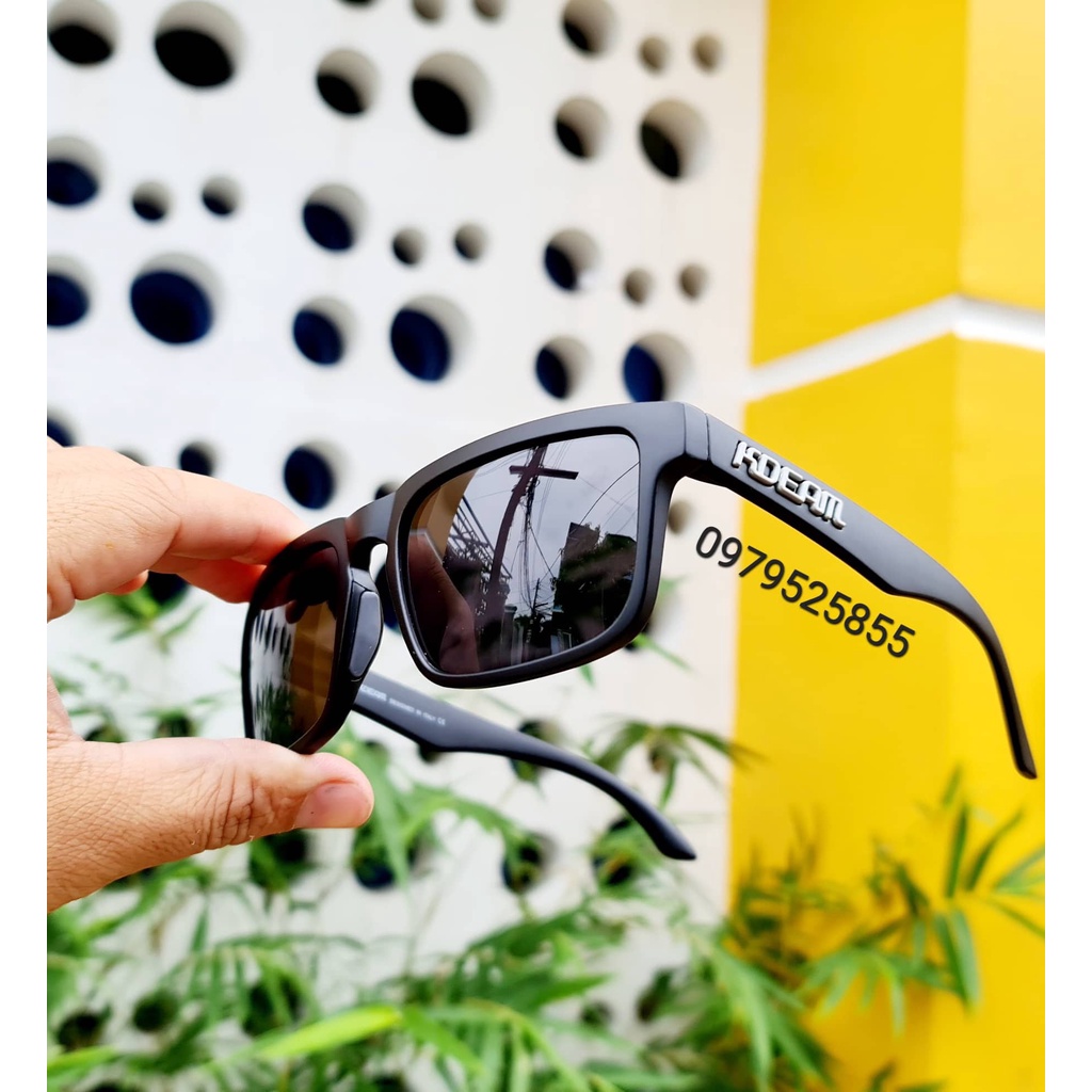 Mắt kính phân cực Kdeam .KDEAM Fashion Men Polarized Sunglasses 2023 New Sport Style Square Sun Glasses Outdoor
