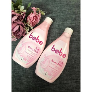 Sữa dưỡng thể Bebe Soft Milk chai lớn 400ML