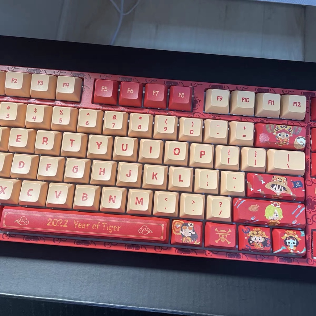 Bàn phím cơ AKKO 5108S - Phiên bản giới hạn Onepiece: LED RGB, hotswap, keycap PBT, switch CS jelly và CS silver