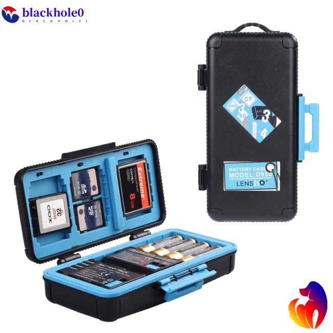 Hộp Đựng Pin Máy Ảnh BH D950 Chống Sốc Chống Thấm Nước Cho Canon/Sony /Nikon SD CF