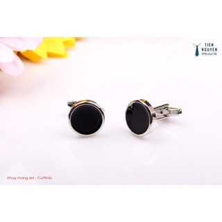 KHUY MĂNG SÉT CAO CẤP - Cufflinks ĐƠN GIẢNN