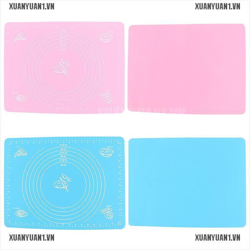 [XUANYUAN1] Thảm Nhào Bột Làm Bánh Bằng Silicone Chống Dính