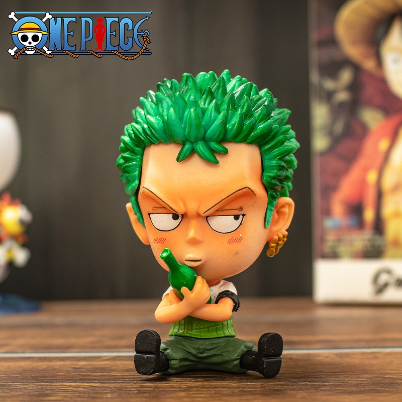 Mô Hình Zoro Luffy Boa One Piece Figure Anime Manga Decor Trang Trí Bàn Học Bàn Làm Việc