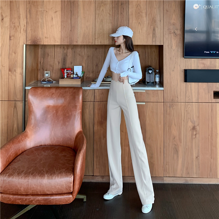 Quần Tây Xiaozhainv Lưng Cao Phong Cách Hàn Quốc Dành Cho Nữ | BigBuy360 - bigbuy360.vn