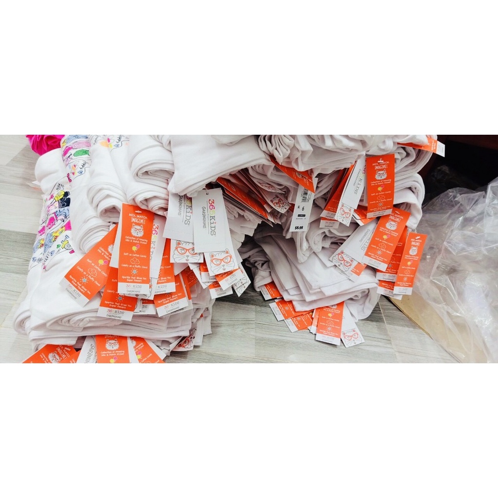 ❤️ Áo ba lỗ bé gái size đại 4T-10 tuổi Hiệu 365 Kids xuất dư xịn 100% cotton cao cấp. Đa số còn thẻ bài,một số còn móc.