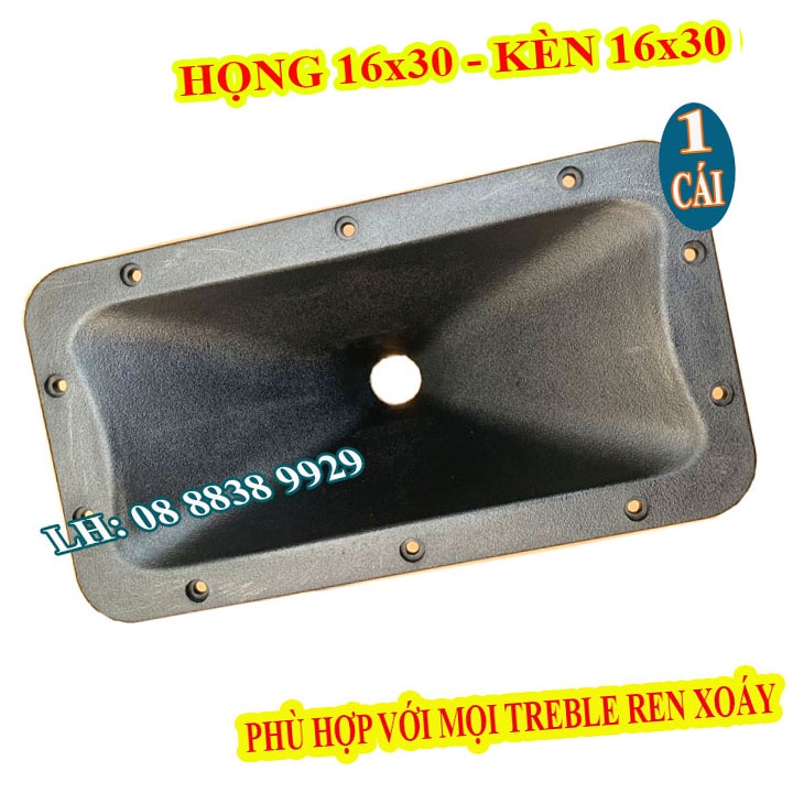 1 PHẾU LOA TREBLE 16x30 REN XOÁY - HỌNG CÁC LOẠI TREBLE - GIÁ 1 HỌNG