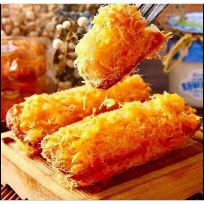 Lẻ 1 Cái Bánh bông lan chà Bông Ruốc Que Cây Like ngon-bổ dưỡng