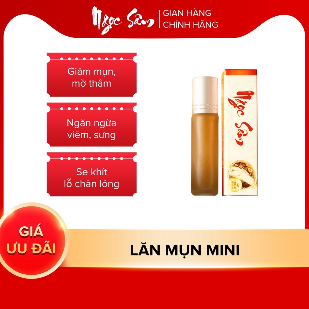 Ngọc Sâm Mini Ngừa Mụn Thâm Trắng Da