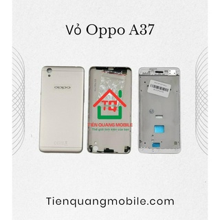 Bộ vỏ oppo a37 màu gold