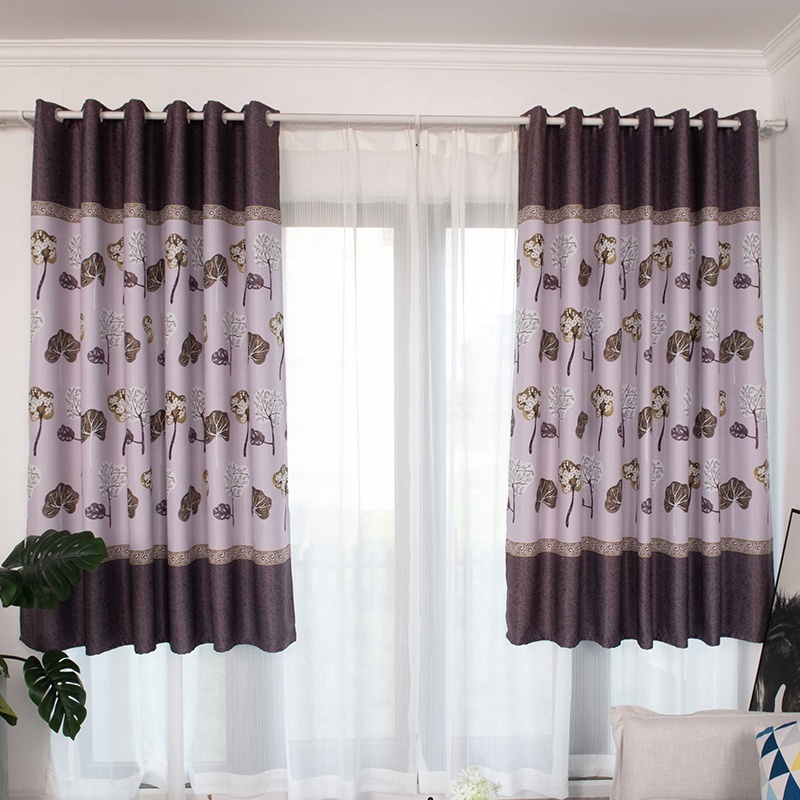 Rèm Cửa Hình Lá Sen Kích Thước 200x100cm