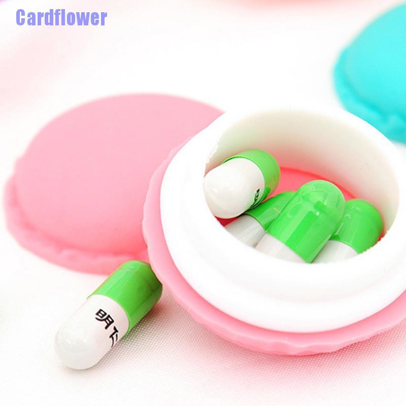 Hộp đựng trang sức mini hình bánh macaron màu sắc ngọt ngào đáng yêu