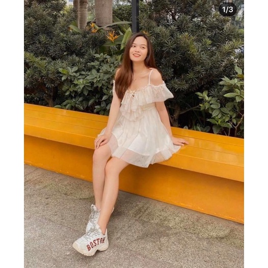 Đầm voan công chúa xinh quá khách oi