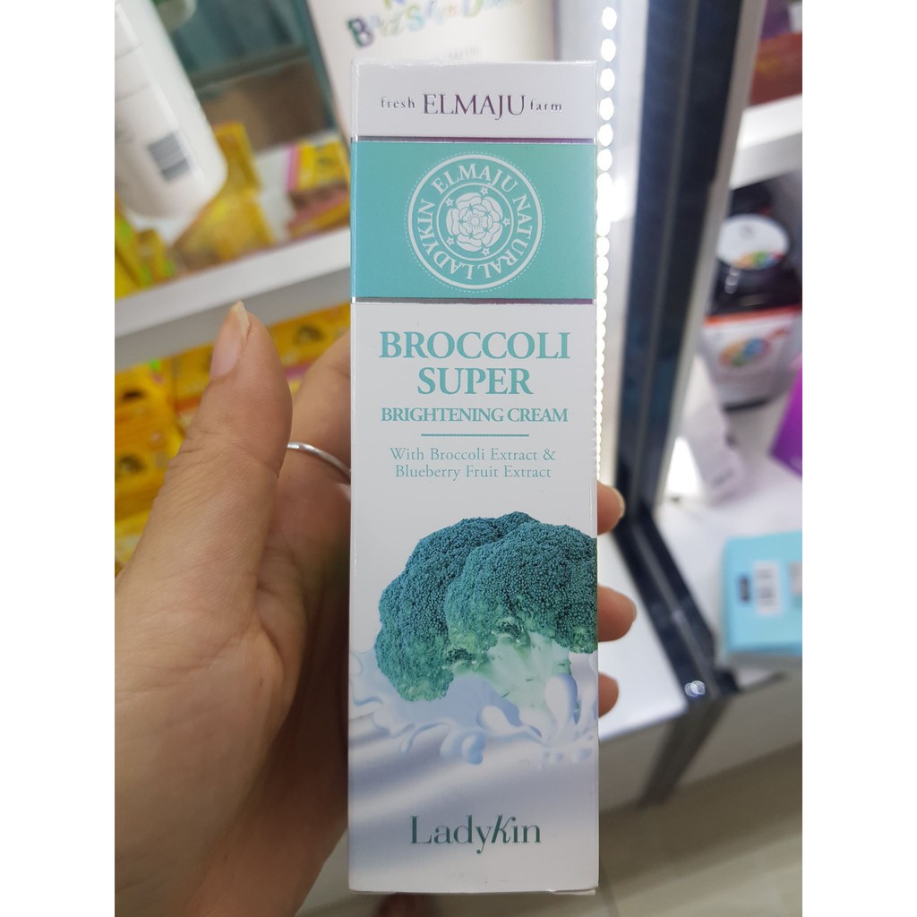 KEM BÔNG CẢI XANH BROCCOLI SUPER BRIGHTENING CREAM LADYKIN