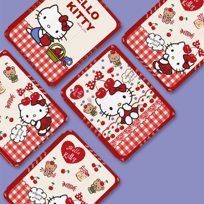 Ốp máy tính bảng TPU họa tiết mèo Hello Kitty dễ thương thích hợp cho iPad Gen7/8/9 10.2" Air4 Air5Pro11" Pro12.9" mini6