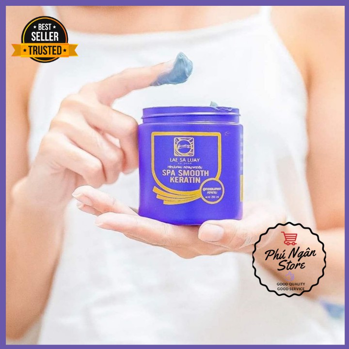 Kem ủ tóc lụa Lae Sa Luay Spa Smooth Keratin Thái Lan 250g | BigBuy360 - bigbuy360.vn