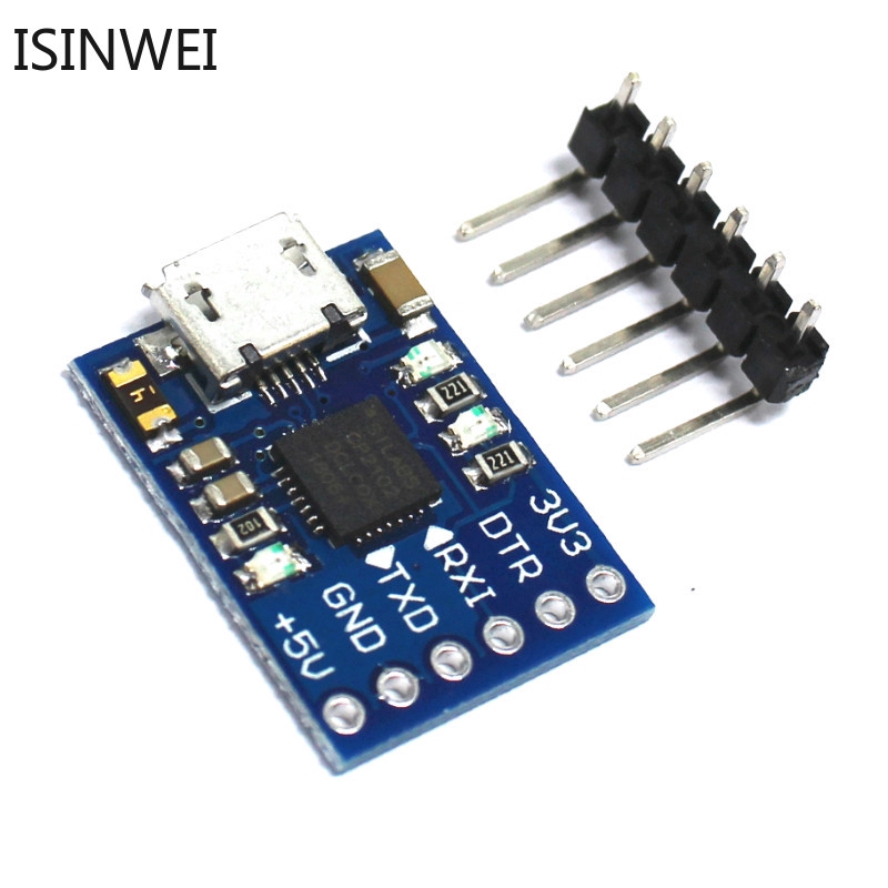 MCU-CP2102 CP2102 USB To TTL Communication Module Mini Burner Downloader