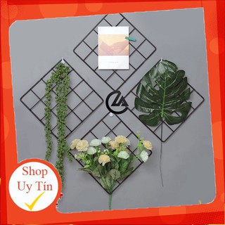 [Lạ Decor] Ô lưới vuông sắt sơn tĩnh điện trang trí/chụp ảnh