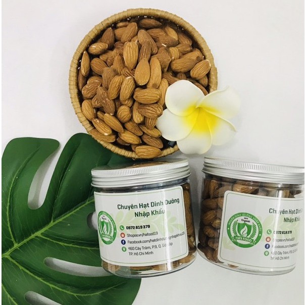 Hạnh nhân sấy giòn hafood, giúp giảm nguy cơ tiểu đường 500gr | BigBuy360 - bigbuy360.vn