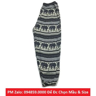 Quần alibaba ống rộng