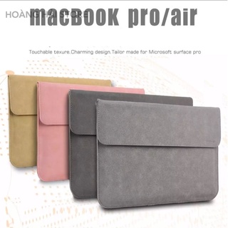Bao da chống sốc cao cấp cho macbook, laptop, surface kèm ví đựng phụ kiện