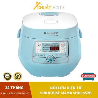 Nồi cơm điện tử 1.0L SUNHOUSE MAMA SHD8852B - Chuẩn Home