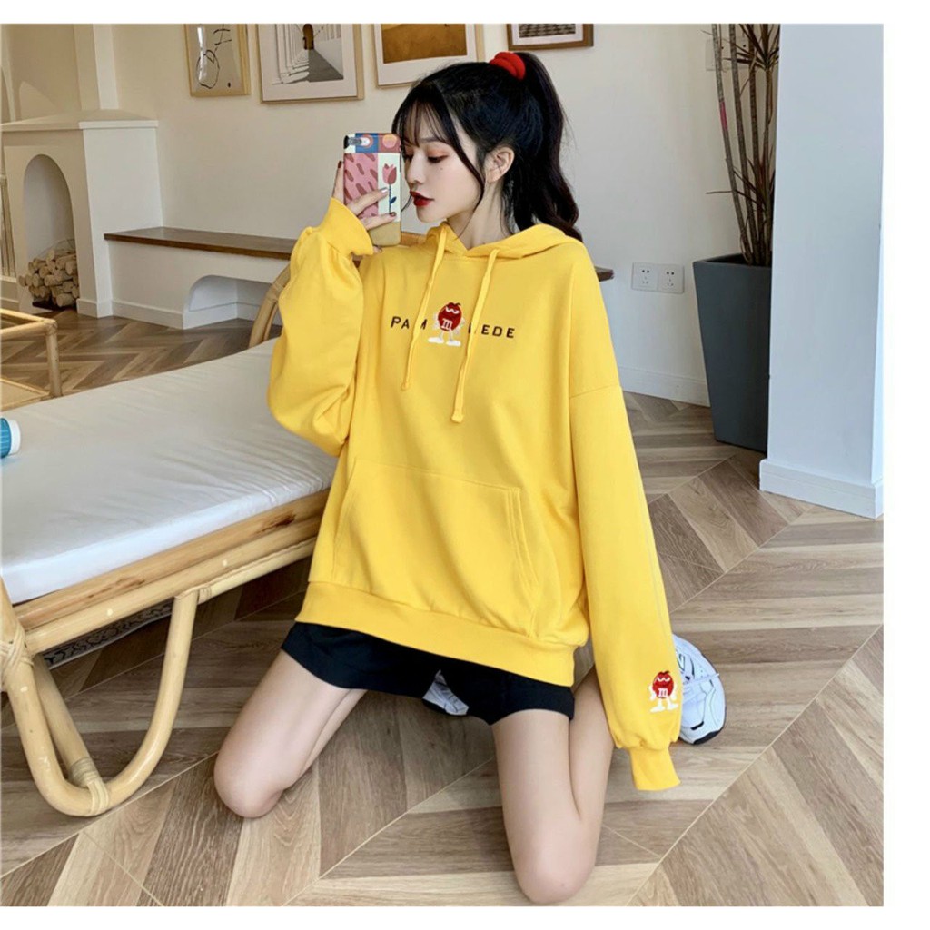 Áo Khoác Nỉ Thêu SOCOLA Ngọt Ngào & Tươi Trẻ