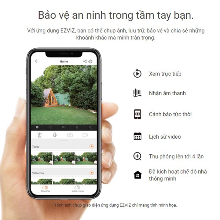 [Tùy Chọn Thẻ Nhớ] Camera wifi C3W Full Color Pro 4Mpx (Phiên Bản Pro Hỗ Trợ Phát Hiện Người Bằng AI) Có Màu Ban Đêm