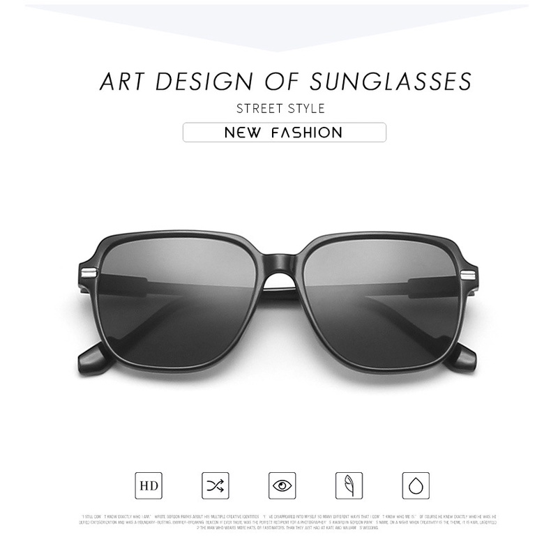 Kính râm gọng vuông thời trang cho nam và nữ