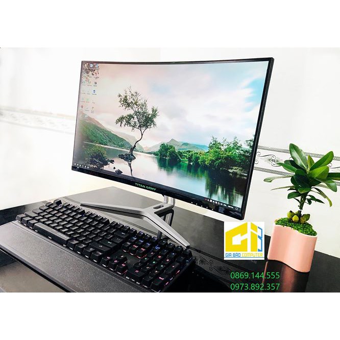 MÀN TITAN ARMY 27" CONG 144HZ MÃ C27 PLUS | BigBuy360 - bigbuy360.vn