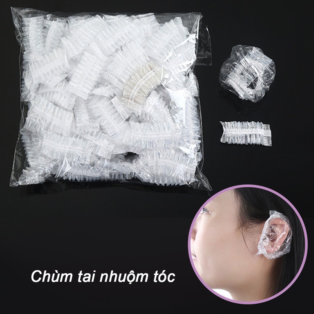 Chùm tai nhuộm tóc tại nhà giá rẻ bảo về tai khi làm tóc DC19