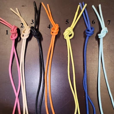 Dây giày da sáp dạng tròn