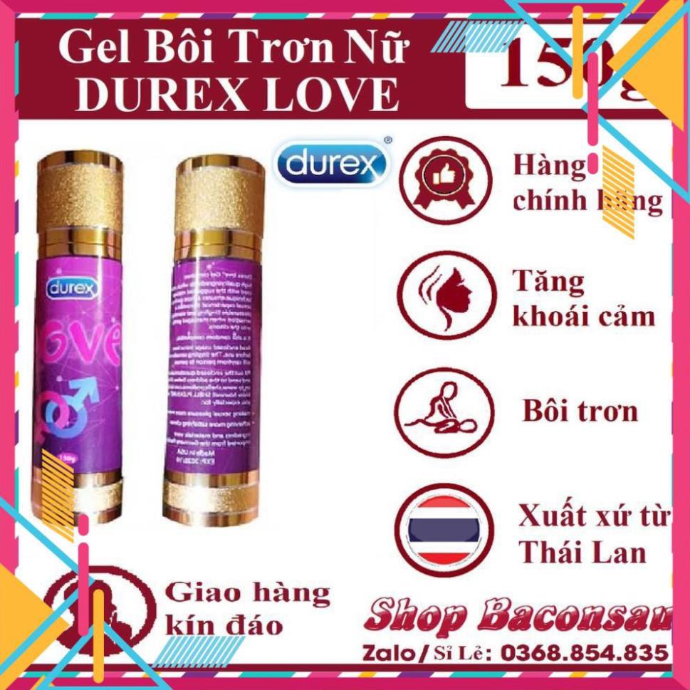 [mai đào][Hot] [ Chính hãng ] Gel bôi trơn tăng khoái cảm Durex -An An 150g -An An