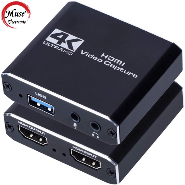 ready stock Video  Capture  Card Real-time Streaming 1080p 4k Usb 3.0 Hdmi-compatible Connector