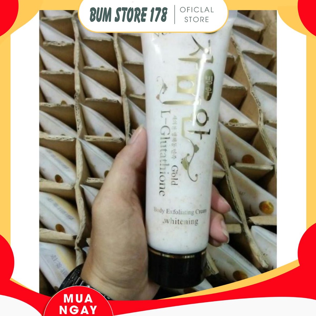 Tuýp Tẩy Tế Bào Chết Hàn Quốc Dạng Hạt L-Glutathione – Tẩy Tế Bào Chết – Làm Đẹp – Giúp Da Trắng Sáng - BUMSHOP79