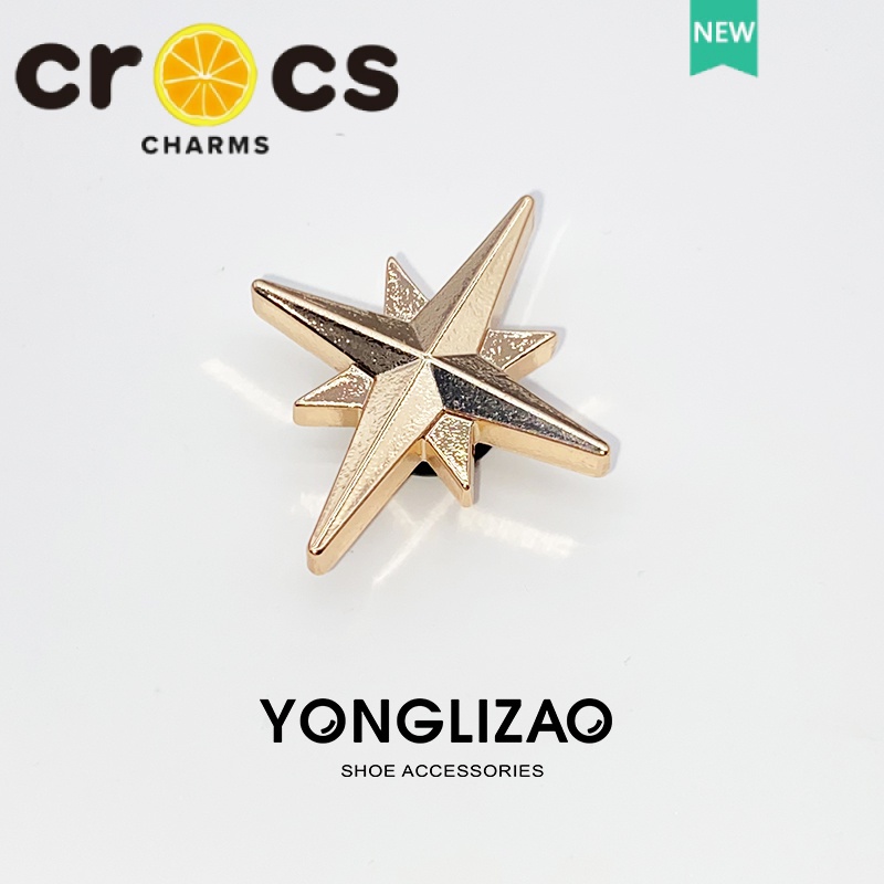 Phụ Kiện Khóa Kim Loại Trang Trí Giày crocs jibbitz