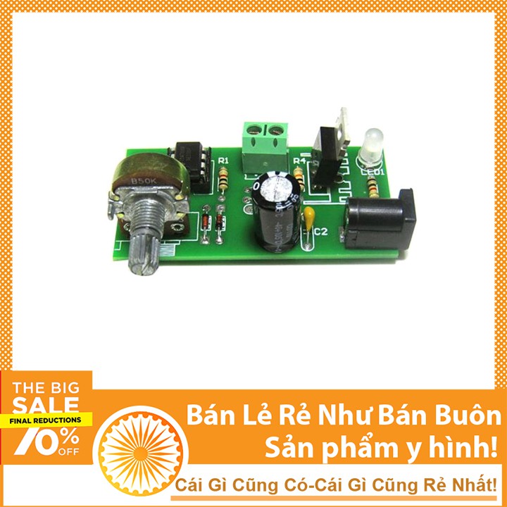 Điều Tốc Motor 12DC - Mạch Điều Khiển Tốc Độ Động Cơ