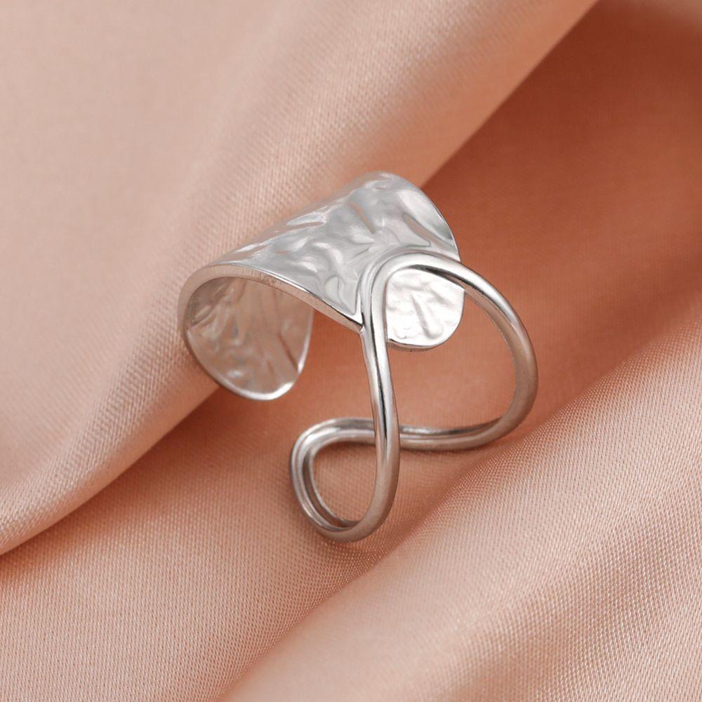 1 Nhẫn Thiết Kế Bất Đối Xứng Thời Trang Cho Nữ