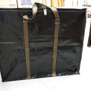 Túi bạt đựng đồ màu đen siêu dày