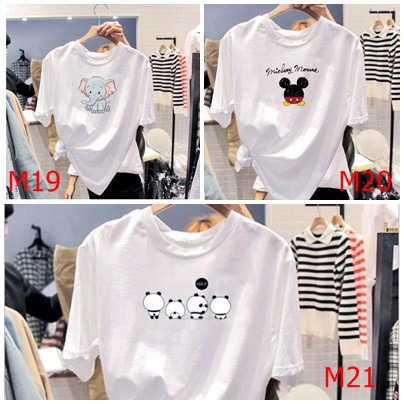 Áo phông mickey tay ngắn