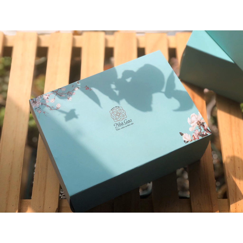 Kẹo Nougat Spring cao cấp Nhà Gạo hộp 300 gram