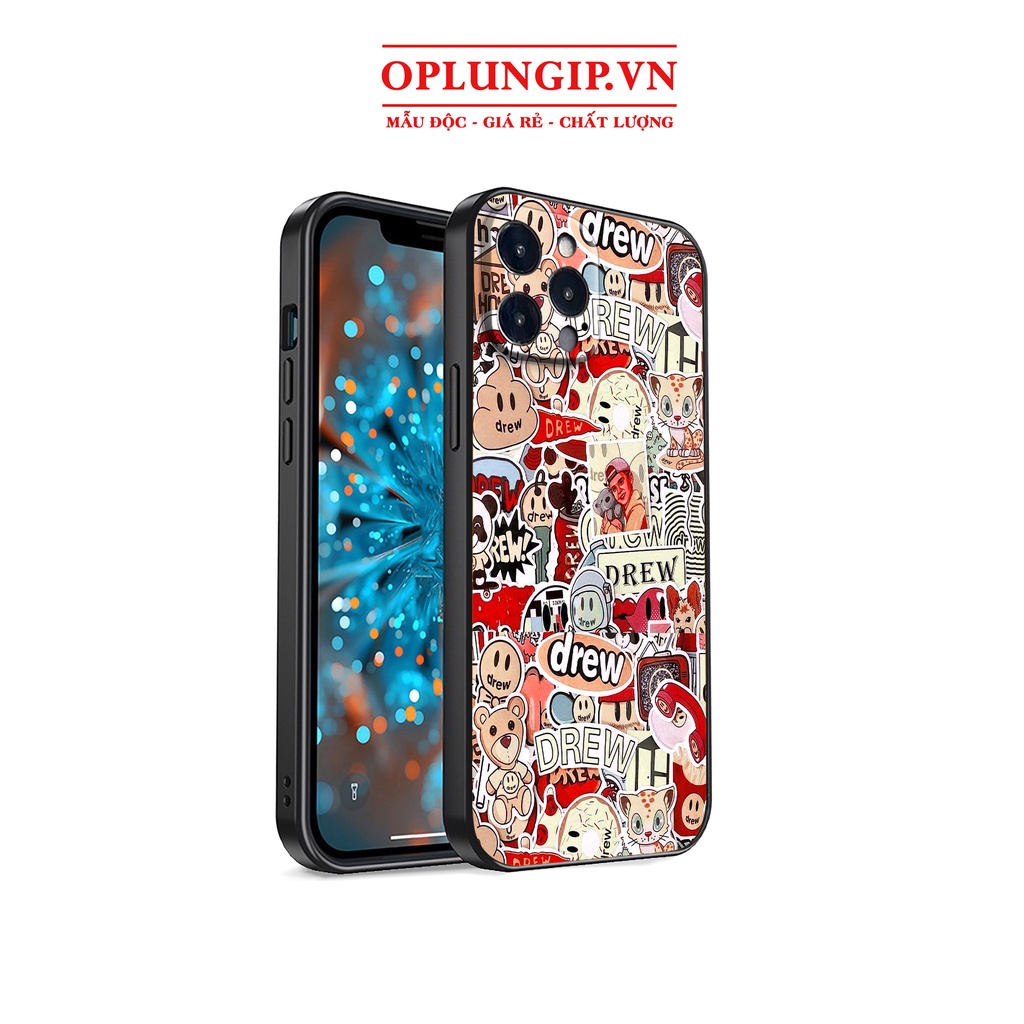Ốp điện thoại Drew nhám cao cấp cho iphone 13 12 pro max mini 11 pro max X s max 6 s plus 7 8 plus Xr X s max se2020