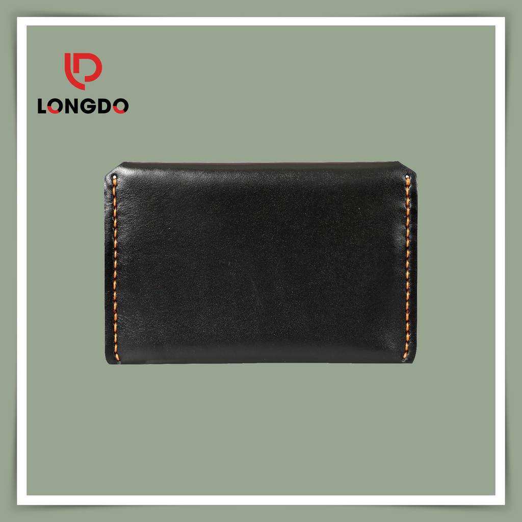 Ví đựng card visit - Cam kết 100% da bò thật nhập khẩu - Hàng cao cấp thương hiệu Longdo Leather - C01